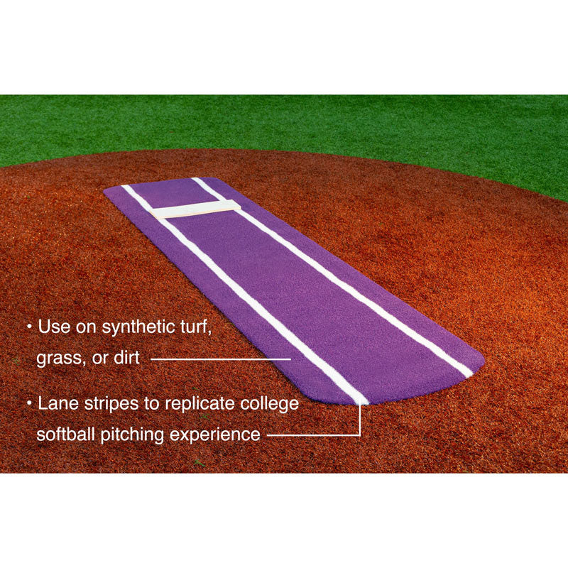 Portolite Paisley's Signature Portable Practice Softball Pitching Mat