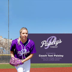 Portolite Paisley's Signature Portable Practice Softball Pitching Mat