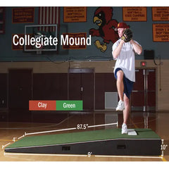 Practice Mound with Turf by Athletic Connection
